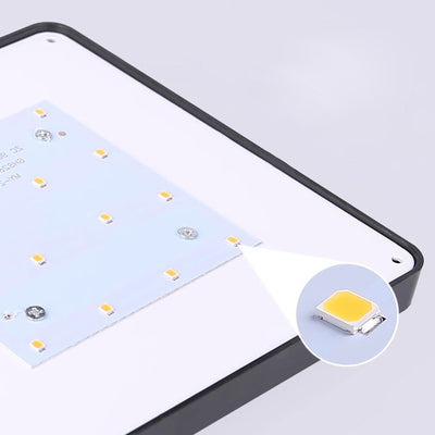 ضوء خارجي LED بمقبس أرضي من ABS PC بتصميم حديث بسيط لمخروط مربع أسطواني للحديقة 
