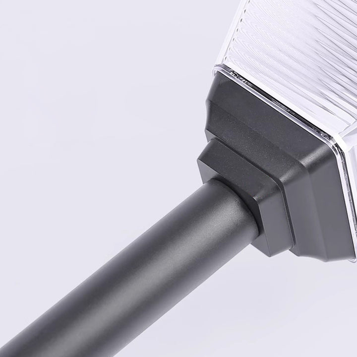 Modernes unbedeutendes quadratisches Kegel-Zylinder-ABS-PC LED-Bodenstecker-Außenlicht für Garten 