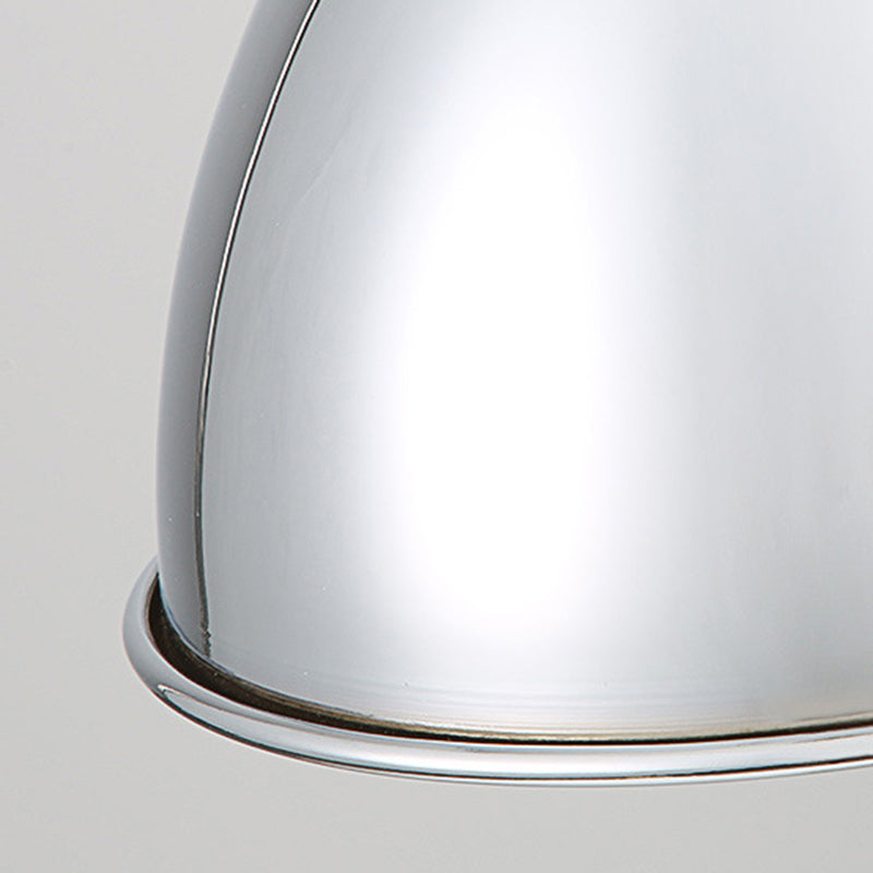 Suspension contemporaine en forme de dôme cylindrique nordique avec abat-jour en fer à grain de bois 1-lumière pour chambre 