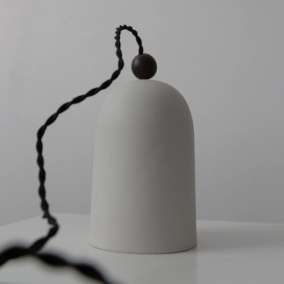 Suspension Luminaire Cylindrique en Bois Japonais Traditionnel à 1 Lumière pour Salon 