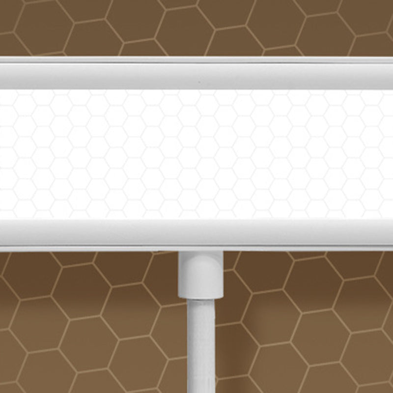 Moderne Einfachheit Clip Rechteck Schlauch ABS LED Tischlampe für Schlafzimmer 