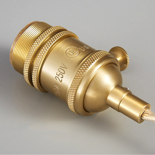 モダンミニマリストラウンドフラワーコーンブラスガラス1ライトペンダントリビングルーム用 