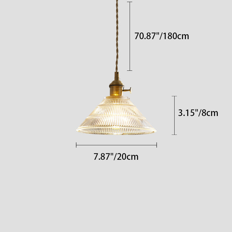 モダンミニマリストラウンドフラワーコーンブラスガラス1ライトペンダントリビングルーム用 