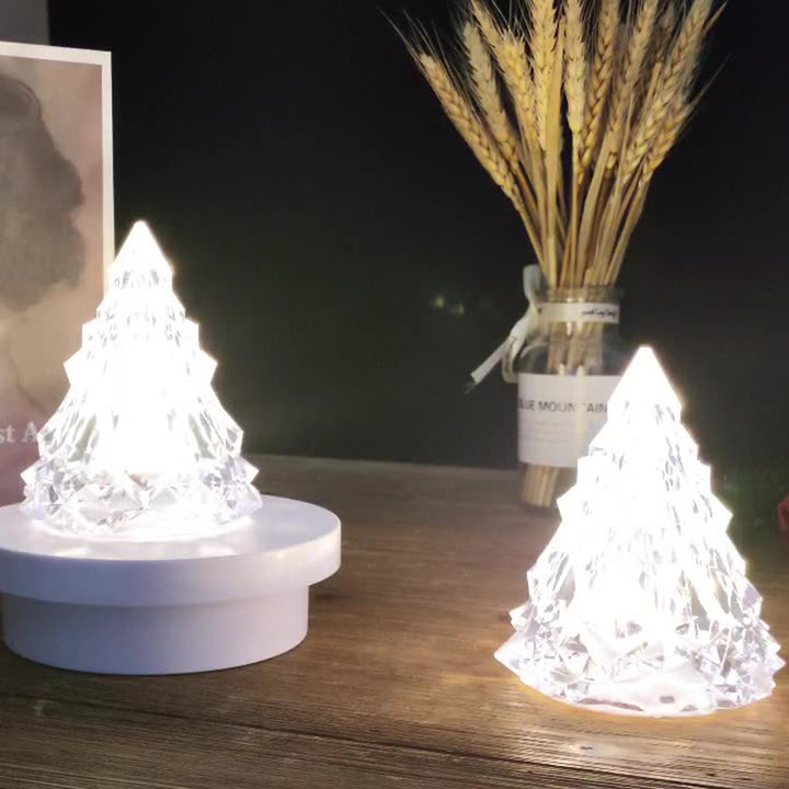 Zeitgenössische kreative kleine verschneite Berg-PP-PS-LED-Tischlampe für das Wohnzimmer 