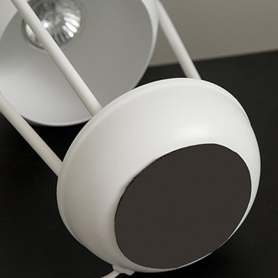 Contemporary Creative Dome Hot Air Balloon Shape Hardware 1-Light Aromatherapy Melted Wax Table Lamp For Bedroom