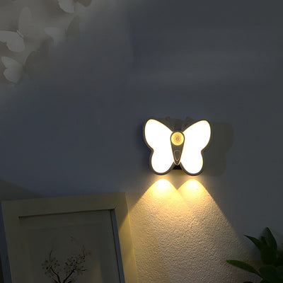 Moderne kreative Schmetterling Acryl LED Wandleuchte für Schlafzimmer 