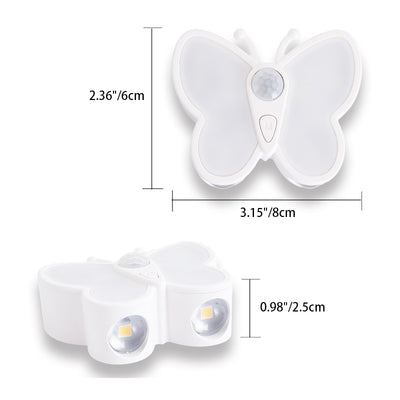 Moderne kreative Schmetterling Acryl LED Wandleuchte für Schlafzimmer 