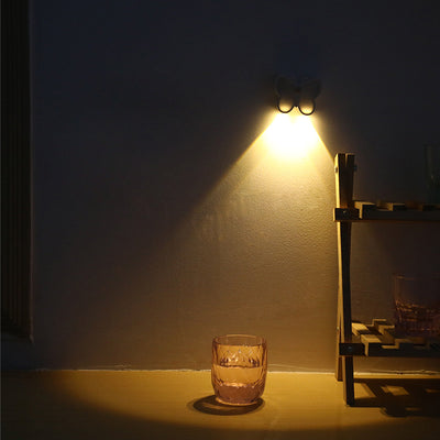 Moderne kreative Schmetterling Acryl LED Wandleuchte für Schlafzimmer 