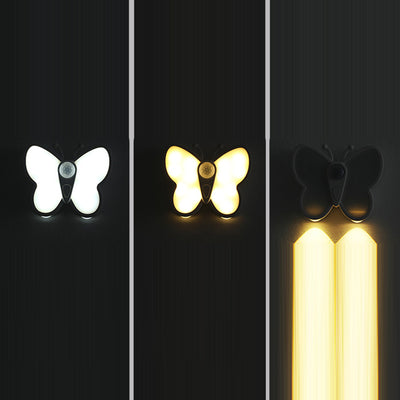 Moderne kreative Schmetterling Acryl LED Wandleuchte für Schlafzimmer 
