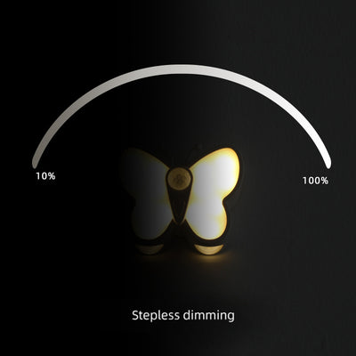 Moderne kreative Schmetterling Acryl LED Wandleuchte für Schlafzimmer 