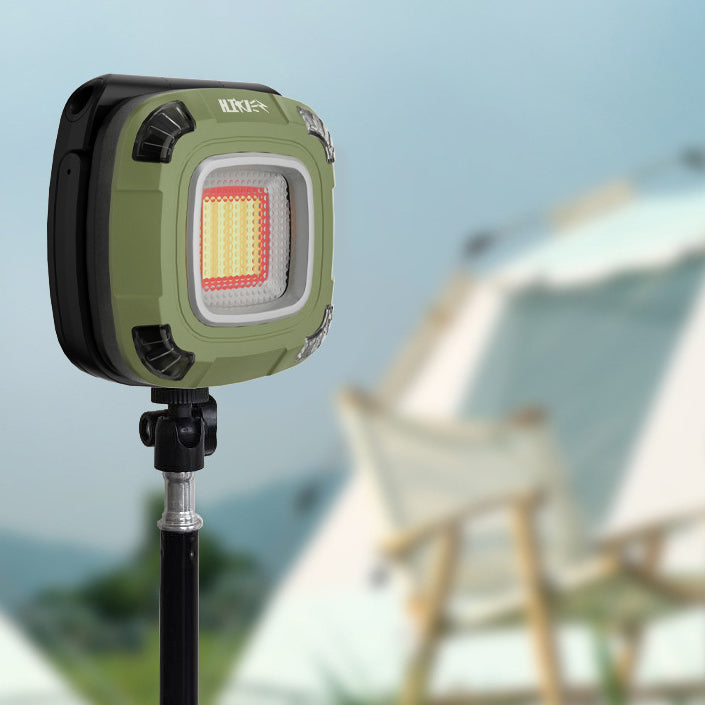 ضوء خارجي LED مربع مقاوم للماء من ABS وPC بأسلوب عصري بسيط للحديقة 