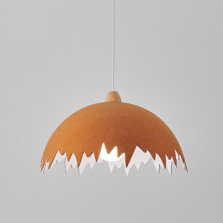 Dôme créatif contemporain en forme de coquille d&