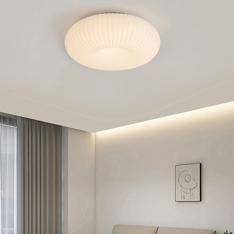 Luz de techo LED empotrada con hardware ovalado redondo a rayas minimalista moderna para dormitorio 