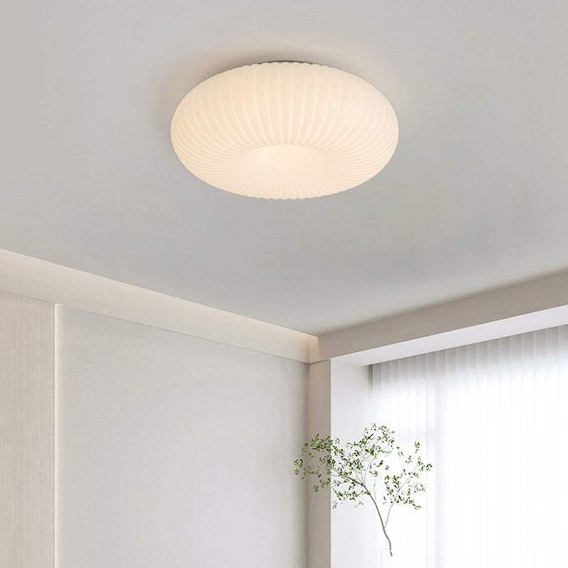 Luz de techo LED empotrada con hardware ovalado redondo a rayas minimalista moderna para dormitorio 