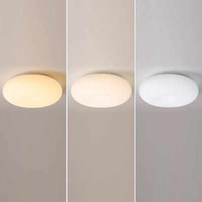 Luz de techo LED empotrada con hardware ovalado redondo a rayas minimalista moderna para dormitorio 