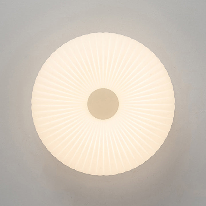 Luz de techo LED empotrada con hardware ovalado redondo a rayas minimalista moderna para dormitorio 