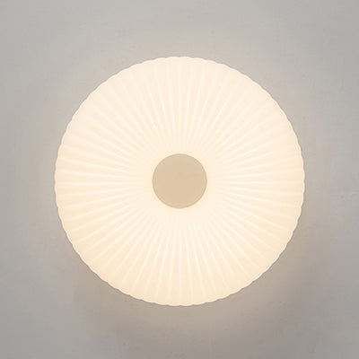 Luz de techo LED empotrada con hardware ovalado redondo a rayas minimalista moderna para dormitorio 