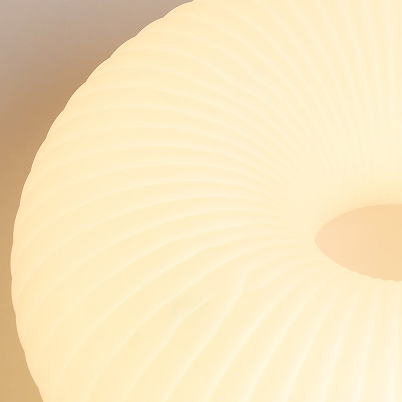 Luz de techo LED empotrada con hardware ovalado redondo a rayas minimalista moderna para dormitorio 