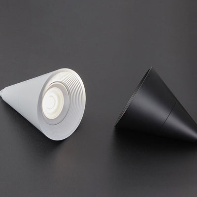 Modern Minimalist Cone Aluminum LED Pendant Light For Bedroom