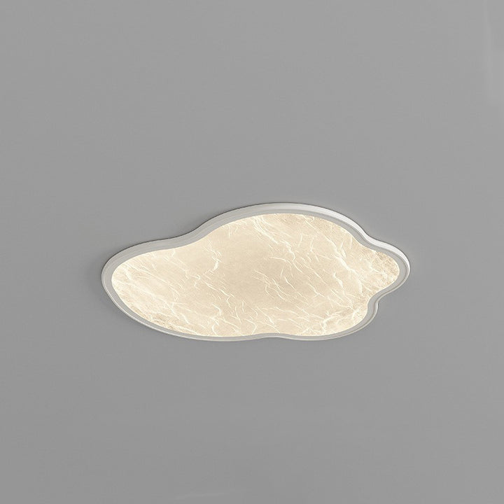 Luz de techo LED moderna minimalista en forma de nube de seda con luz estelar nublada de hierro y acrílico para dormitorio 