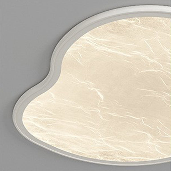 Luz de techo LED moderna minimalista en forma de nube de seda con luz estelar nublada de hierro y acrílico para dormitorio 