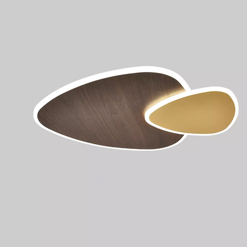 Moderne minimalistische Dreiecksbeschläge Acryl LED Deckenleuchte für Wohnzimmer 