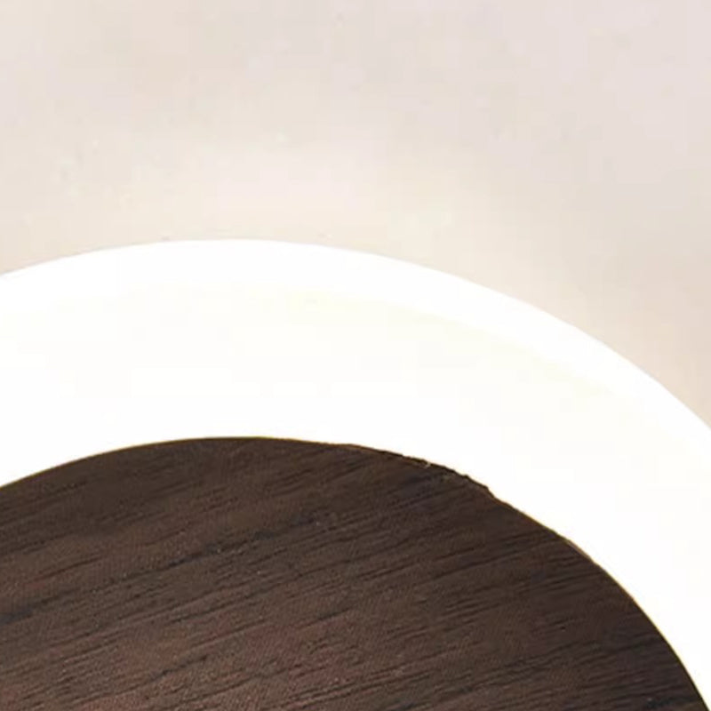 Modern Minimalist Triangle Hardware Acrylic LED Flush Mount Ceiling Light For Living Room