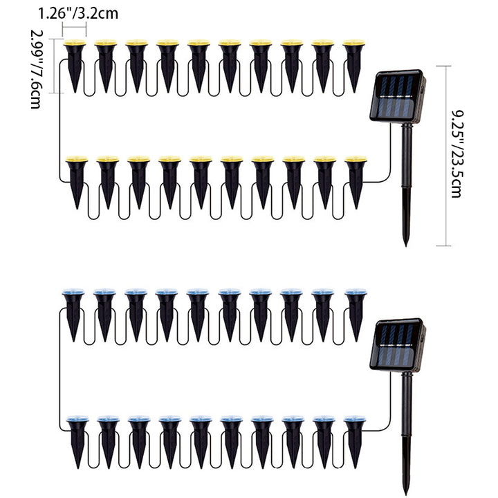 Luz exterior moderna minimalista impermeable solar redonda de acero inoxidable y plástico LED con enchufe de suelo para jardín 