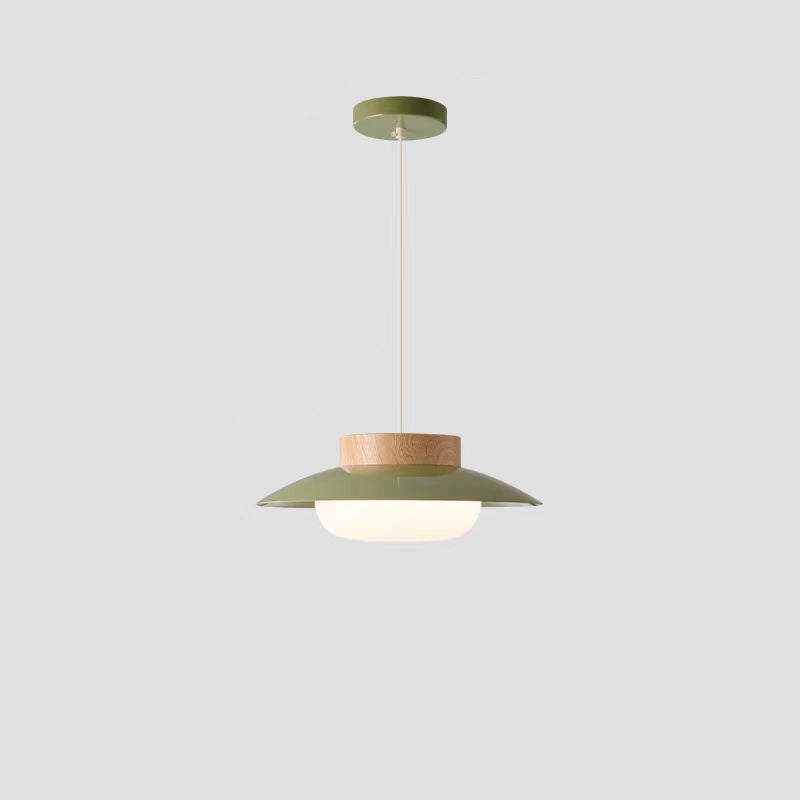 Moderne minimalistische runde ovale Eisen-Acryl-LED-Pendelleuchte für das Wohnzimmer 