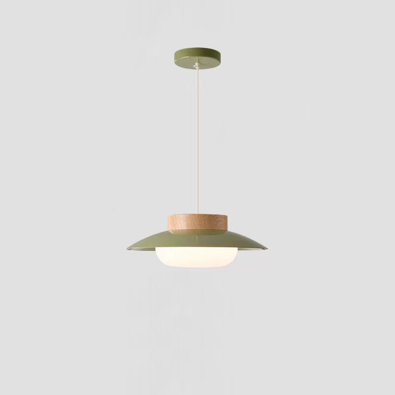 Moderne minimalistische runde ovale Eisen-Acryl-LED-Pendelleuchte für das Wohnzimmer 