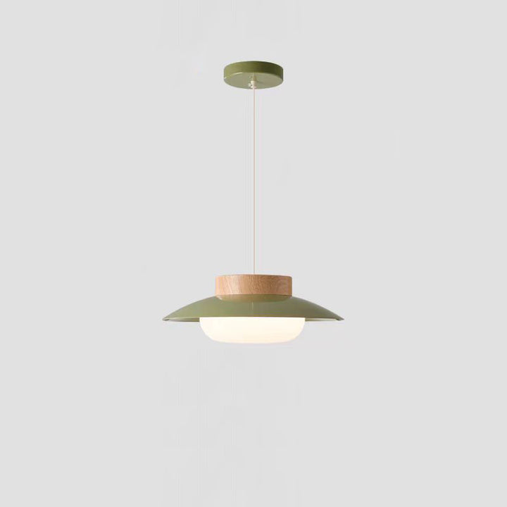 Moderne minimalistische runde ovale Eisen-Acryl-LED-Pendelleuchte für das Wohnzimmer 
