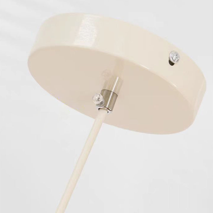 Moderne minimalistische runde ovale Eisen-Acryl-LED-Pendelleuchte für das Wohnzimmer 