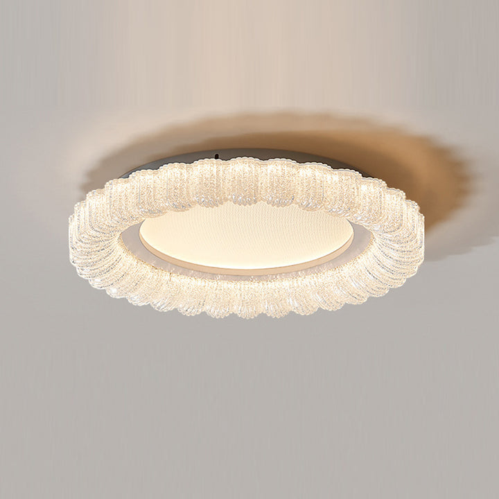 Moderne minimalistische runde Spitzenbeschläge Acryl LED-Deckenleuchte für das Schlafzimmer 