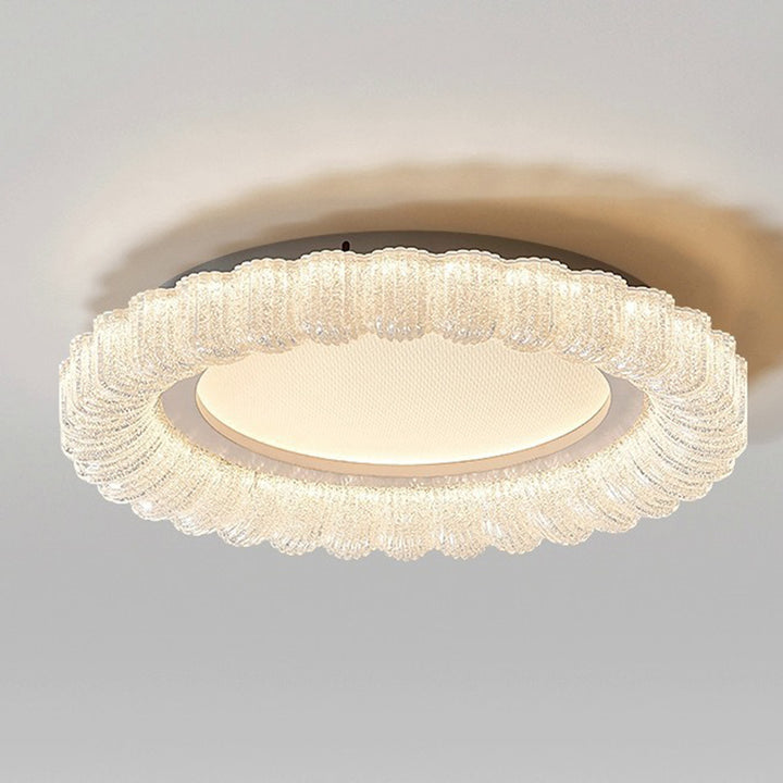 Moderne minimalistische runde Spitzenbeschläge Acryl LED-Deckenleuchte für das Schlafzimmer 