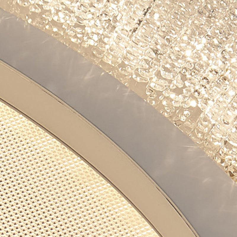 Moderne minimalistische runde Spitzenbeschläge Acryl LED-Deckenleuchte für das Schlafzimmer 
