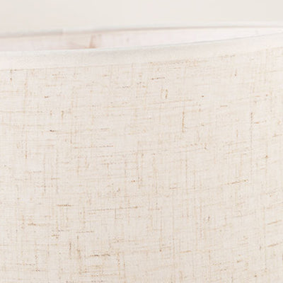 Moderner minimalistischer runder Stativ-Holzfuß Stoffschirm 1-Licht Tischlampe für Wohnzimmer 