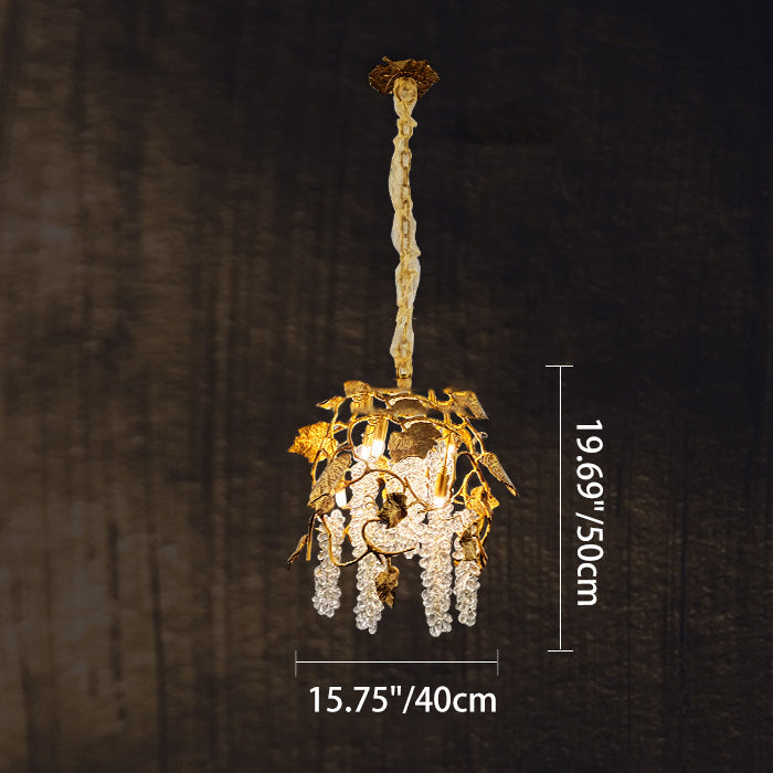 Lustre moderne de luxe avec branche d&