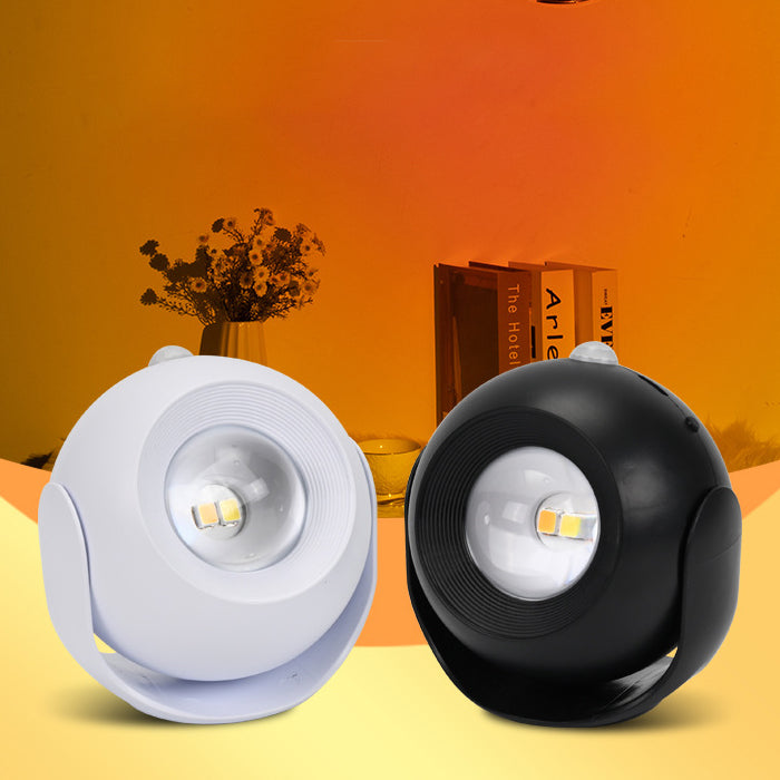 Moderne minimalistische Sensor wiederaufladbare Globus ABS PC LED Wandleuchte für Wohnzimmer 