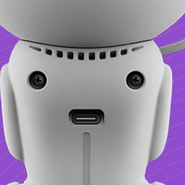 Zeitgenössische kreative Raumroboterprojektion ABS LED Tischlampe für das Schlafzimmer 