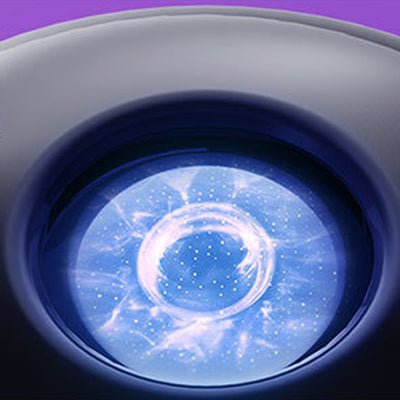 Zeitgenössische kreative Raumroboterprojektion ABS LED Tischlampe für das Schlafzimmer 