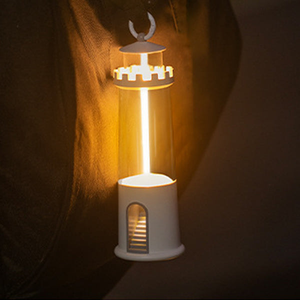 Forme de phare cylindrique créative contemporaine en ABS PC FPC LED pour jardin 