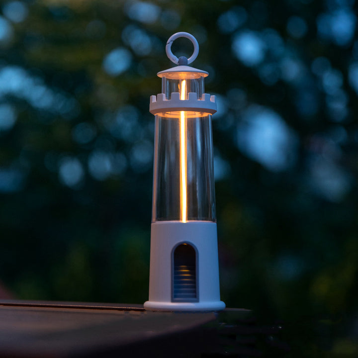 Forme de phare cylindrique créative contemporaine en ABS PC FPC LED pour jardin 