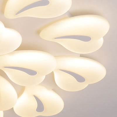 Moderne minimalistische Herz-Eisen-Acryl-Schirm LED-Deckenleuchte für das Wohnzimmer 