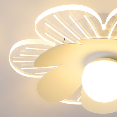 Moderner minimalistischer Suzuran Eisenrahmen Acrylschirm LED-Halbeinbau-Deckenleuchte für Wohnzimmer 