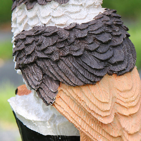 Contemporáneo Creativo Solar Animal Águila Ardilla Conejo Resina LED Enchufe de Suelo Luz Exterior para Jardín 