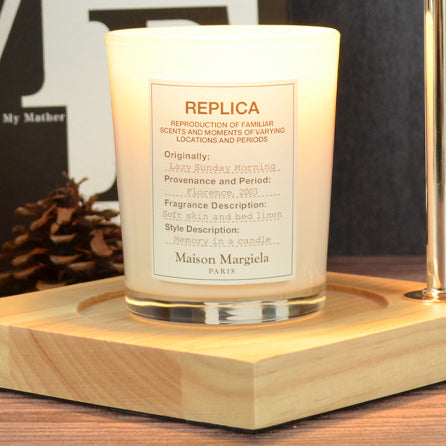 Moderne Art Deco Tischlampe mit rundem Becherdesign, Holzsockel, Eisenrahmen und Glasschirm, 1-Licht Aromatherapie geschmolzenes Wachs für Schlafzimmer 