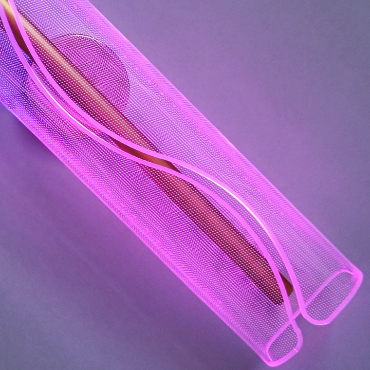 Lampe murale LED en acrylique en fer et aluminium cylindrique moderne de luxe pour salon 