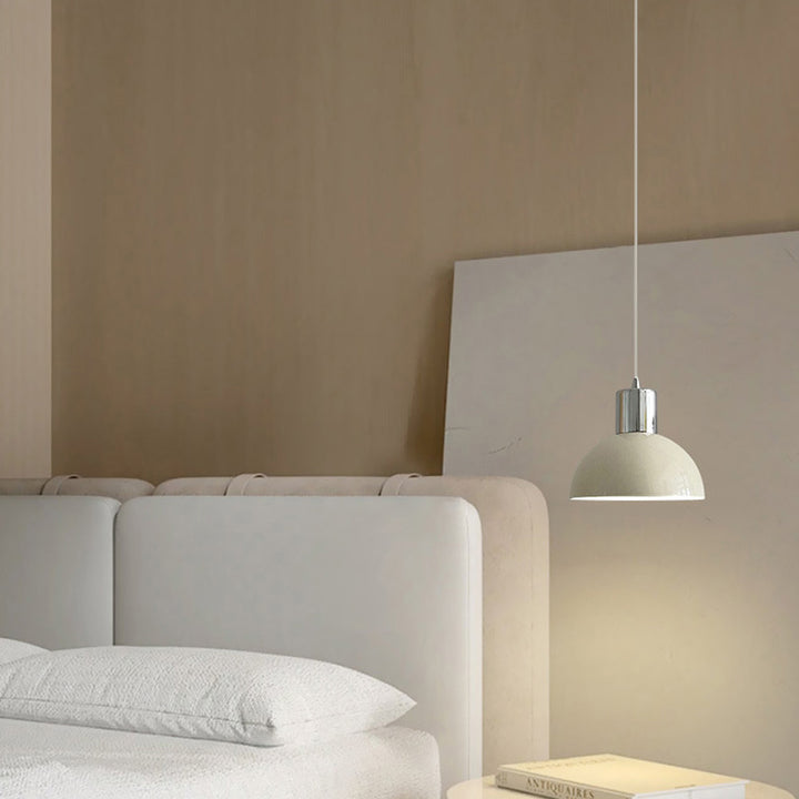 Moderne minimalistische runde Globus-Rundperlen Eisen 1-Licht Pendelleuchte für das Schlafzimmer 