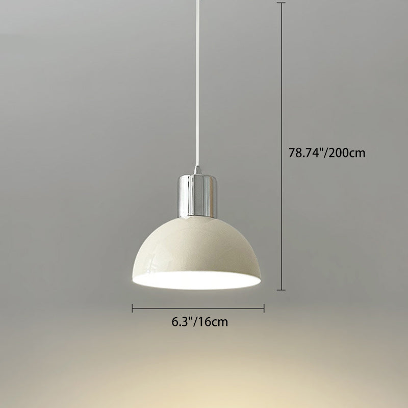 Moderne minimalistische runde Globus-Rundperlen Eisen 1-Licht Pendelleuchte für das Schlafzimmer 