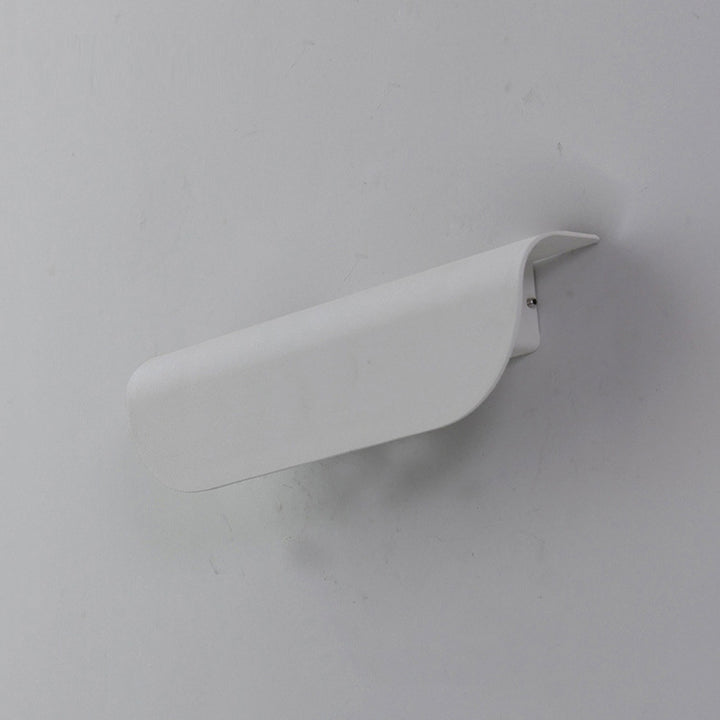 Modern Minimalist Waterproof Rectangle Aluminum Glass LED Wall Sconce Lamp For Outdoor Patio